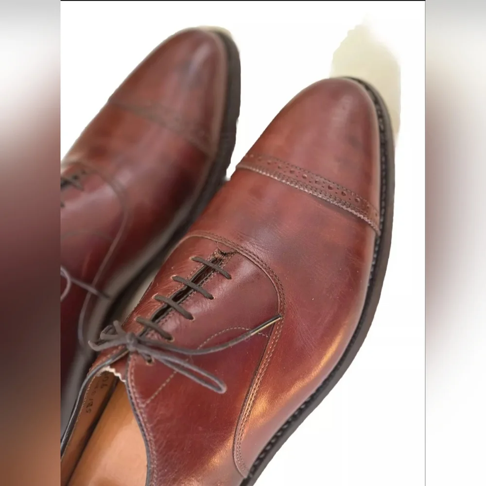 Alden Brown Leather Oxfords
